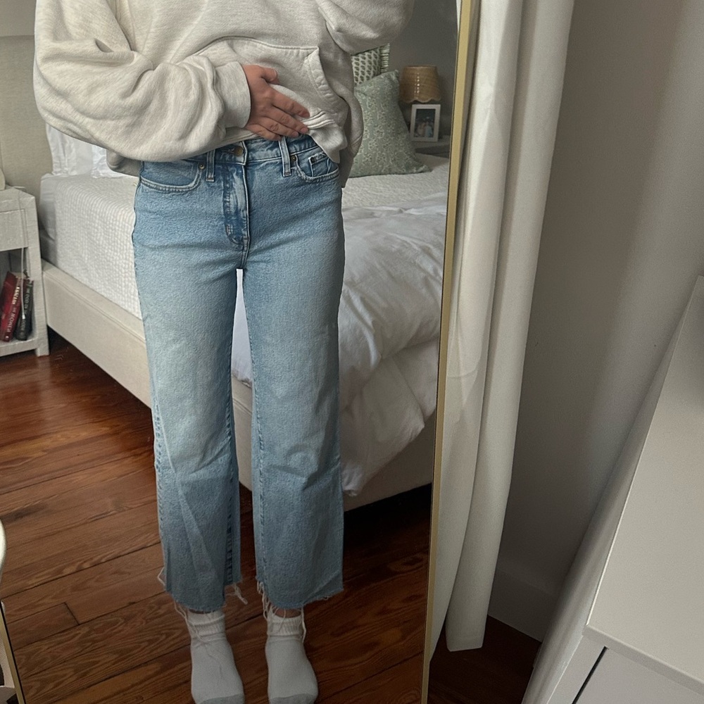 J.Crew Slim Wide leg jeans
